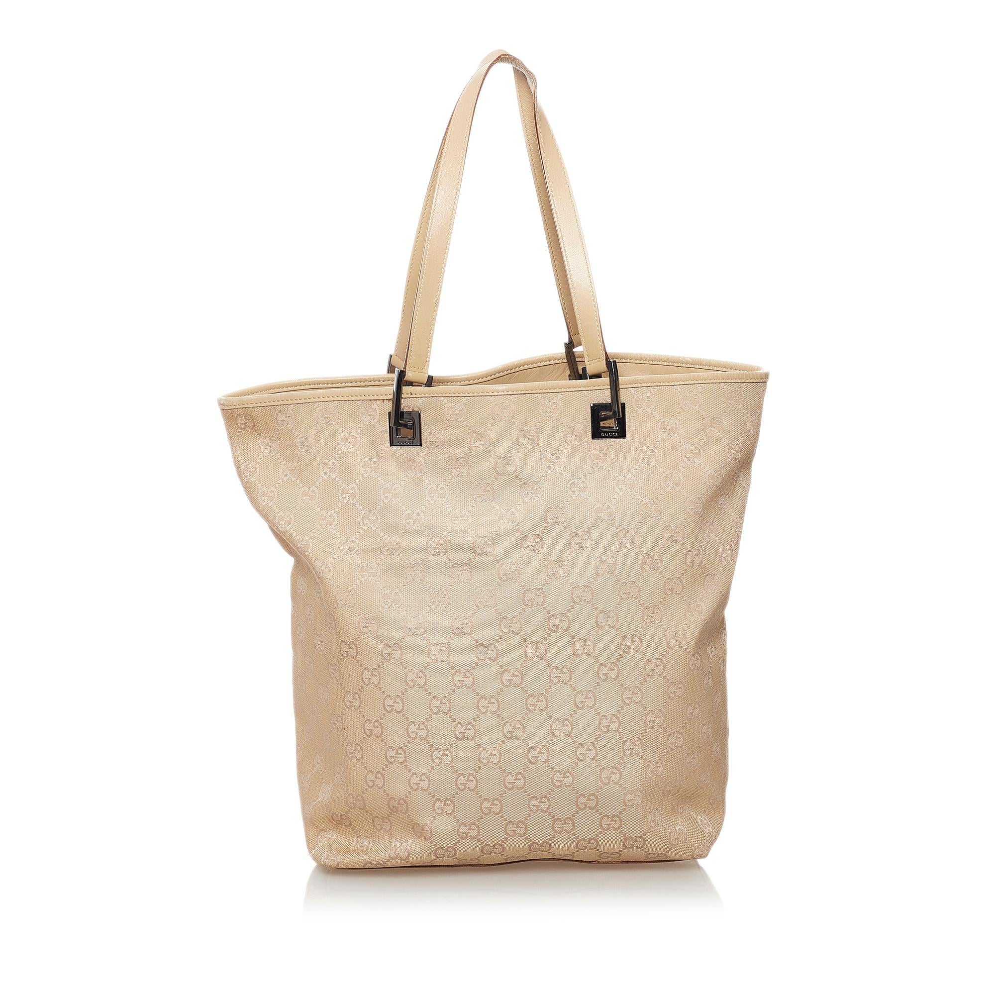 Gucci GG Canvas Tote Bag (SHG-32848)