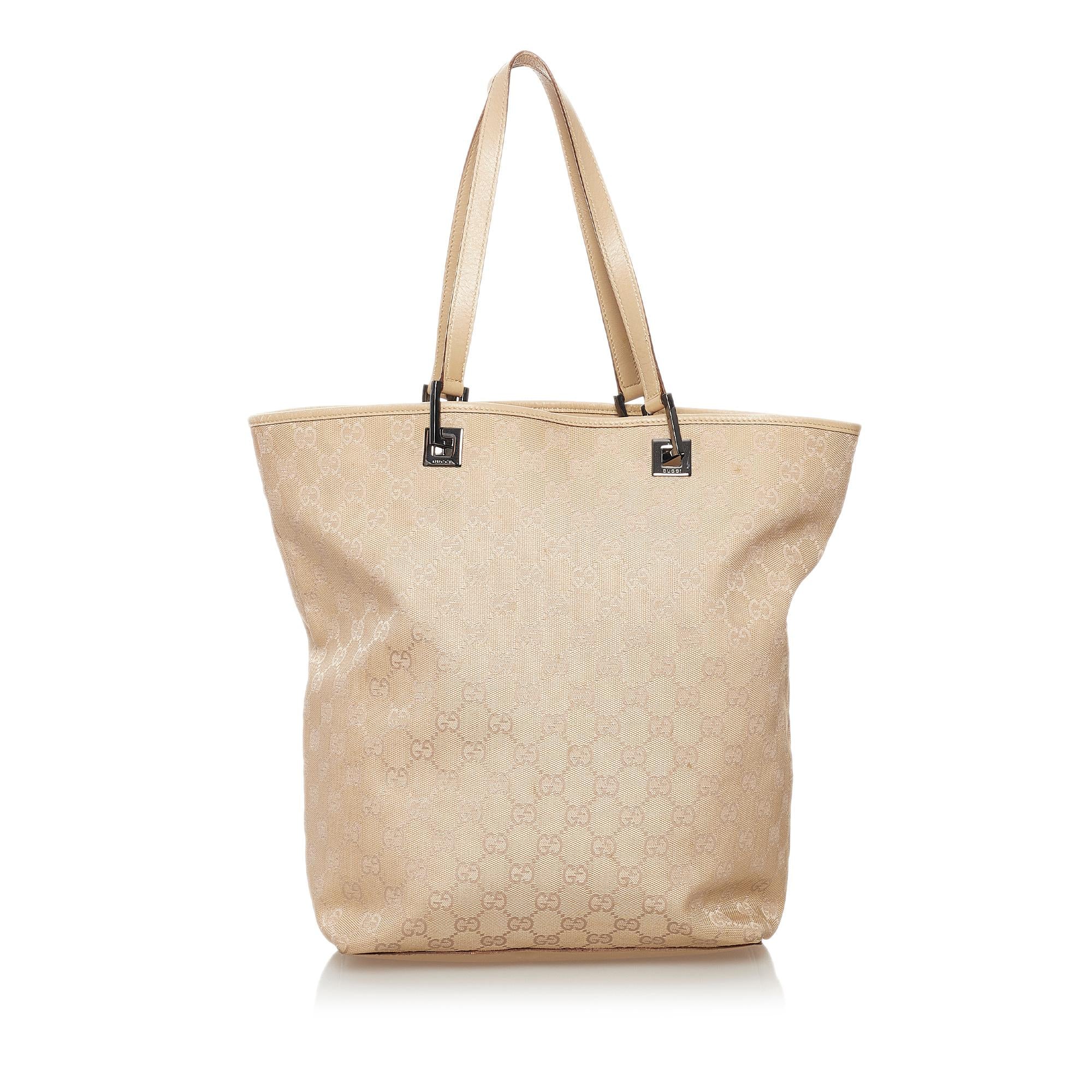 Gucci GG Canvas Tote Bag (SHG-32848)