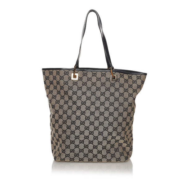 Gucci GG Canvas Tote Bag (SHG-33604) – LuxeDH