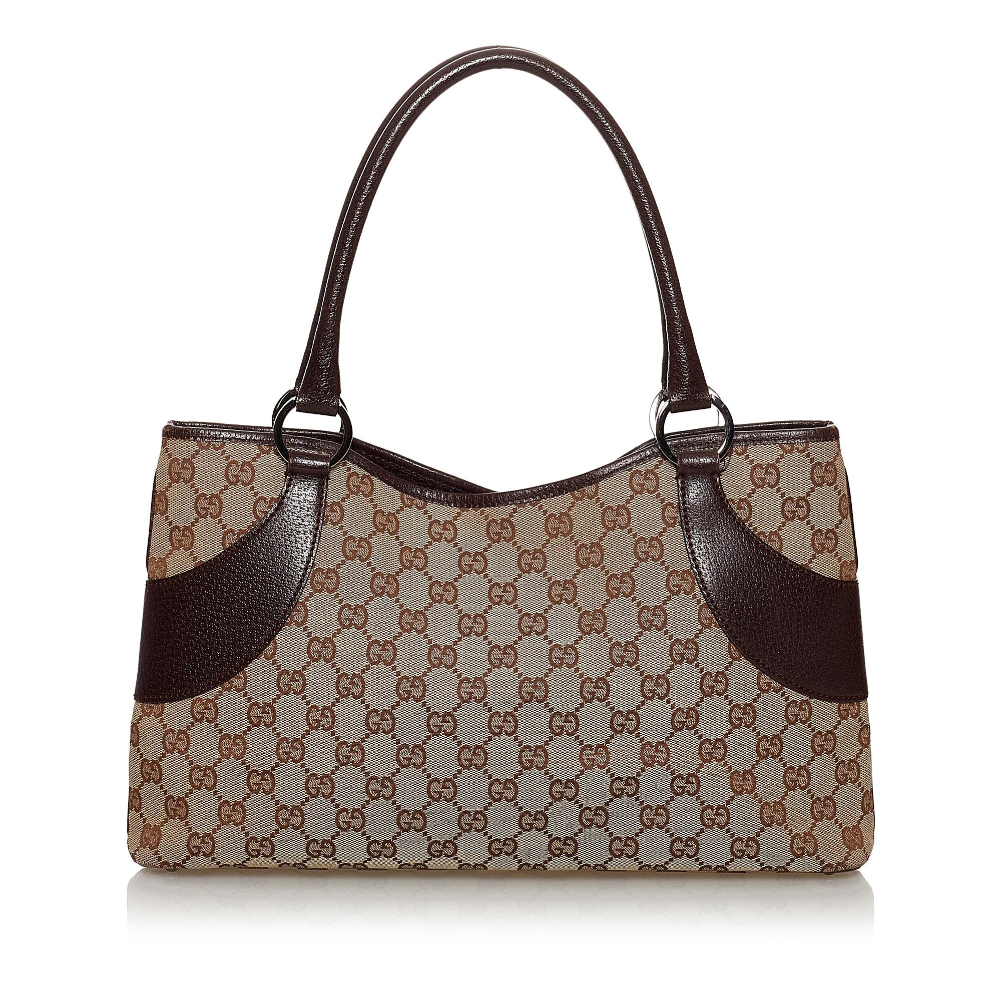 Gucci GG Canvas Tote Bag (SHG-33846)