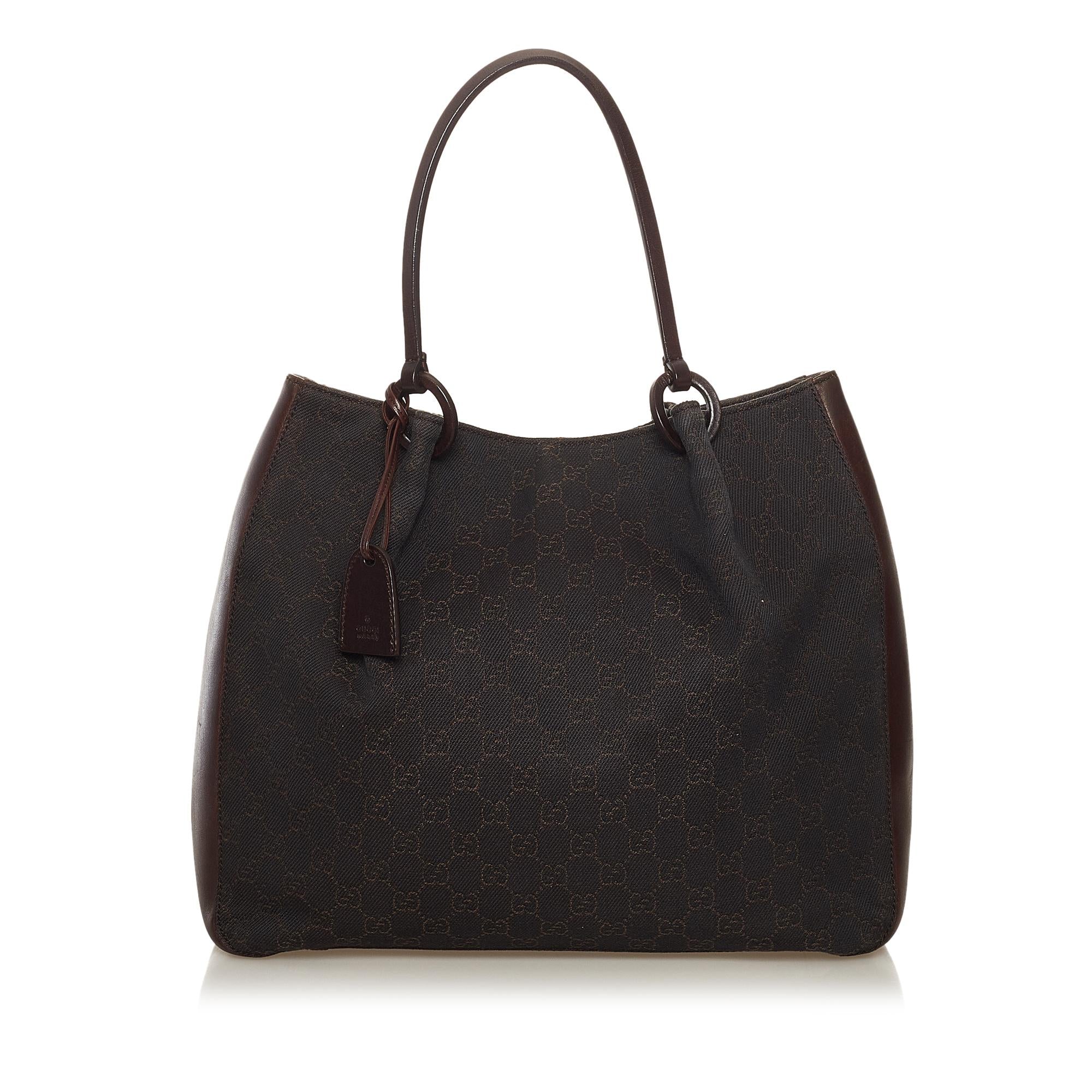 Gucci GG Canvas Tote Bag (SHG-34606)