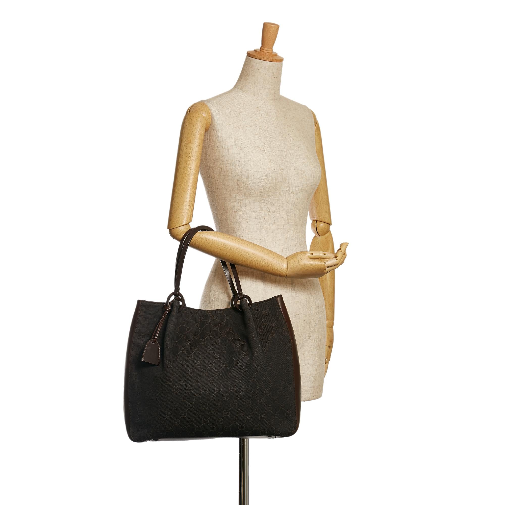 Gucci GG Canvas Tote Bag (SHG-34606)