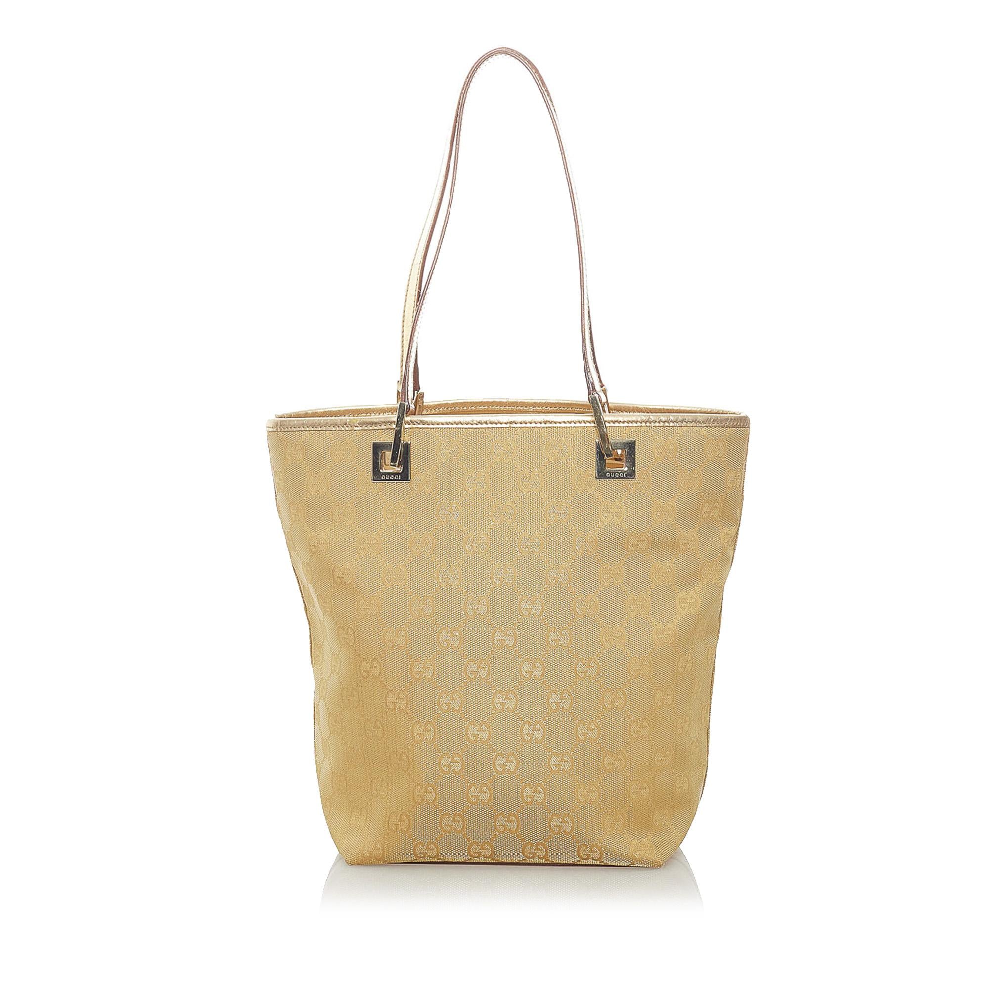 Gucci GG Canvas Tote Bag (SHG-34743)