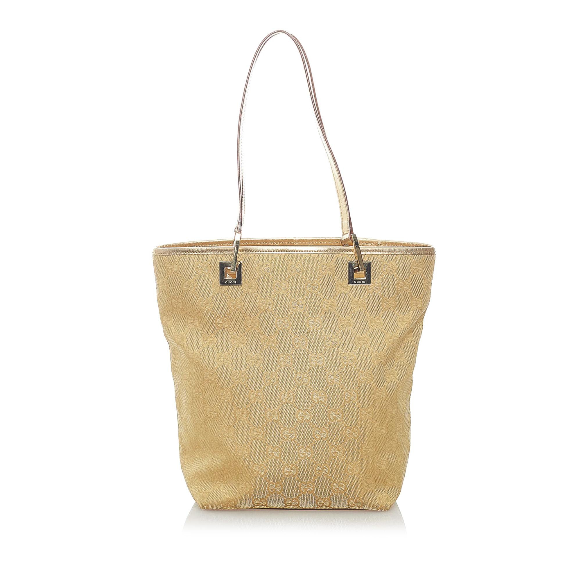 Gucci GG Canvas Tote Bag (SHG-34743)