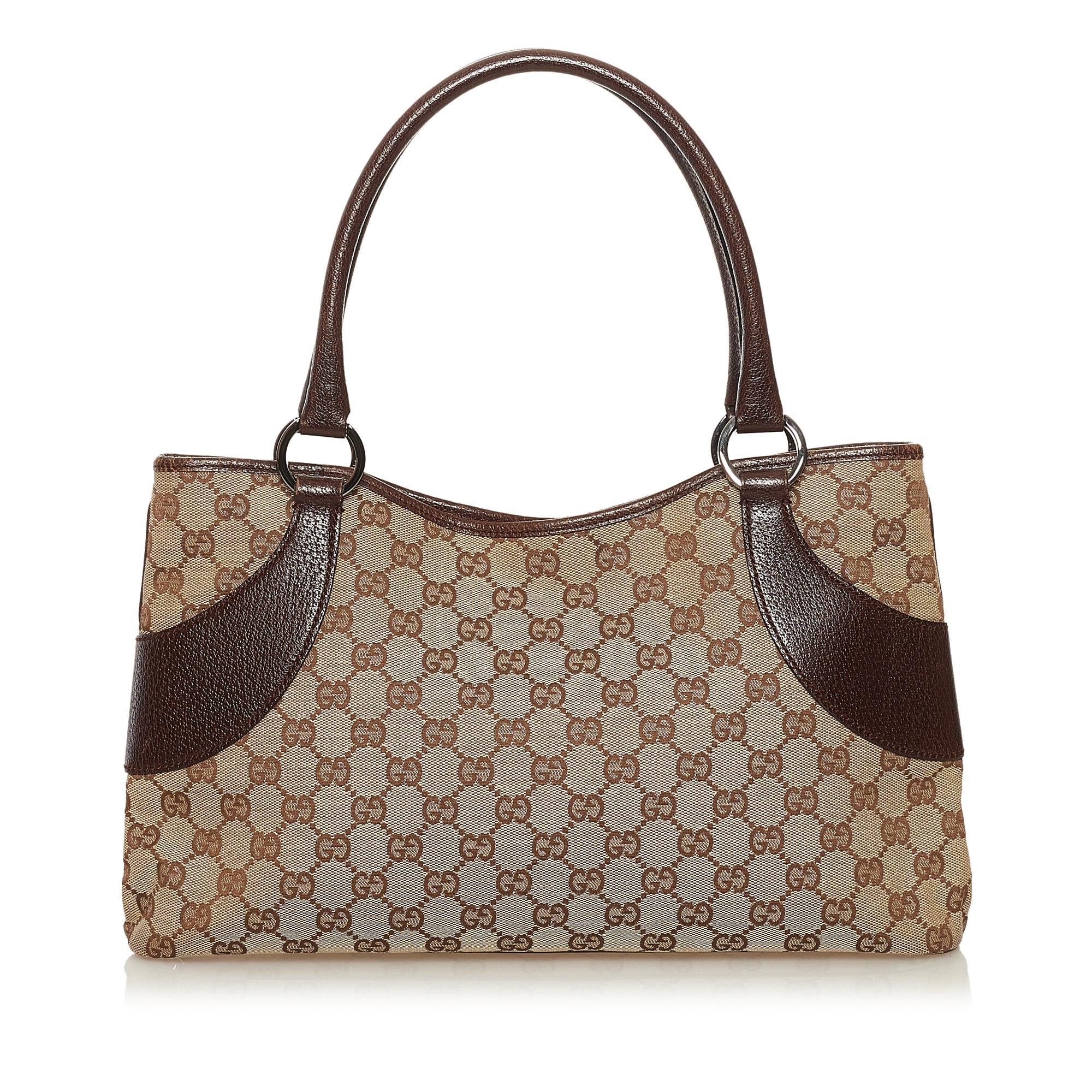 Gucci GG Canvas Tote Bag (SHG-34828)