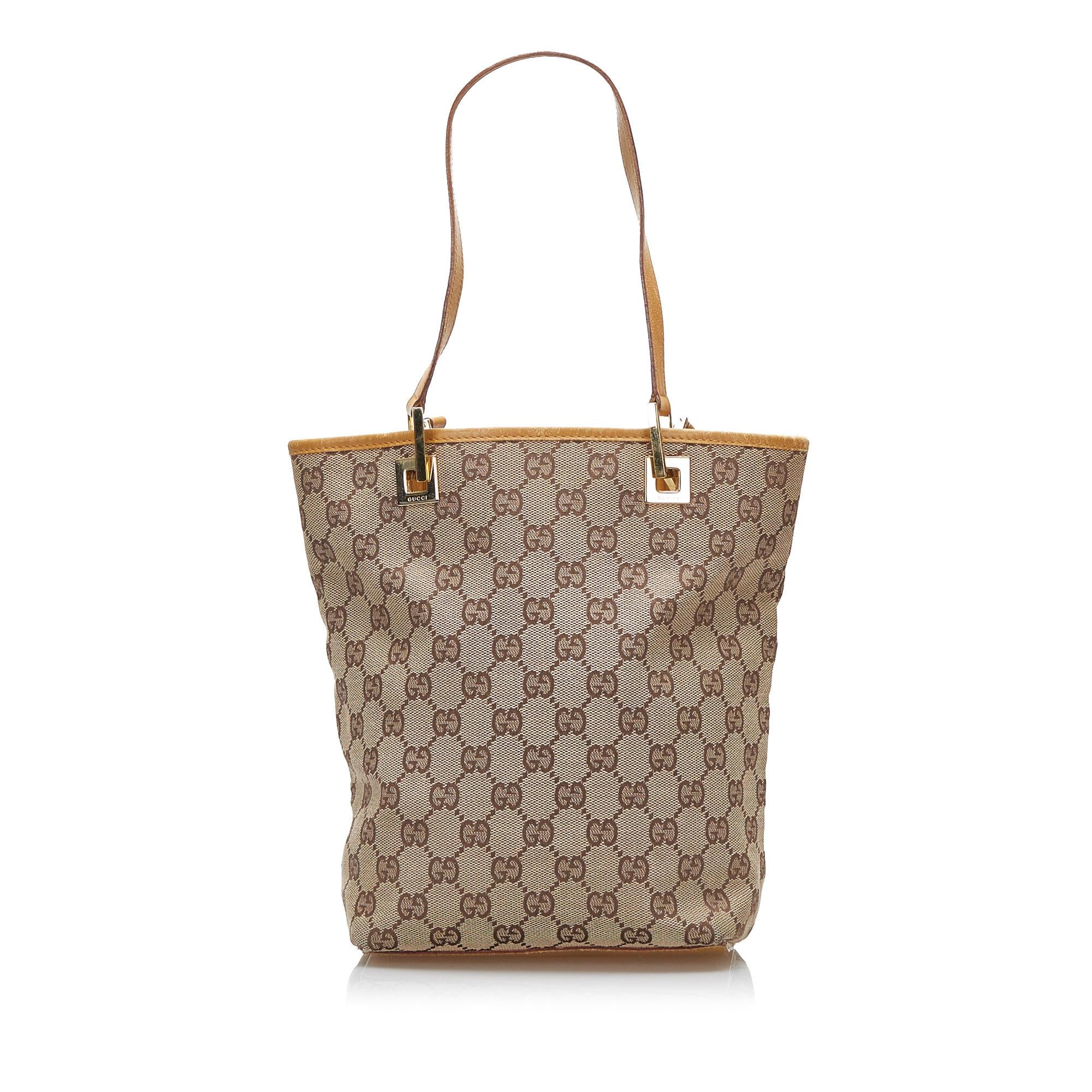Gucci GG Canvas Tote Bag (SHG-ZQllon)