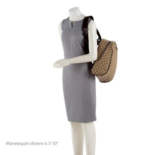 Gucci GG Canvas Travel Backpack (SHF-19306)