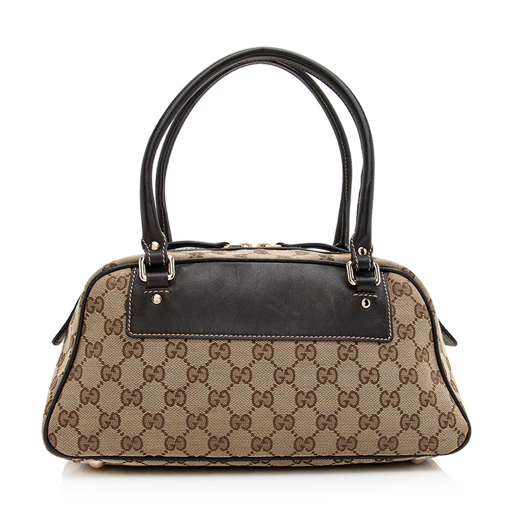Gucci GG Canvas Trophy Boston Bag (SHF-20556)