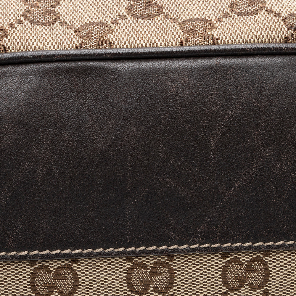 Gucci GG Canvas Trophy Boston Bag (SHF-20556)