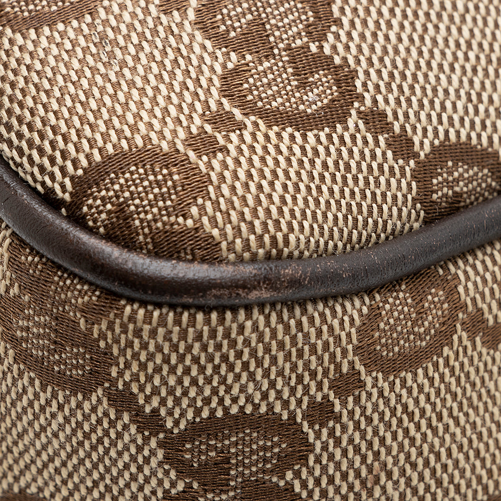 Gucci GG Canvas Trophy Boston Bag (SHF-20556)