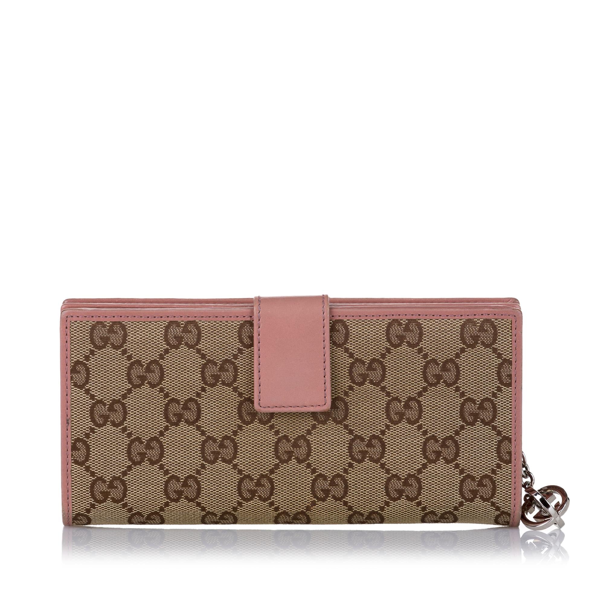 Gucci GG Canvas Wallet (SHG-34621)
