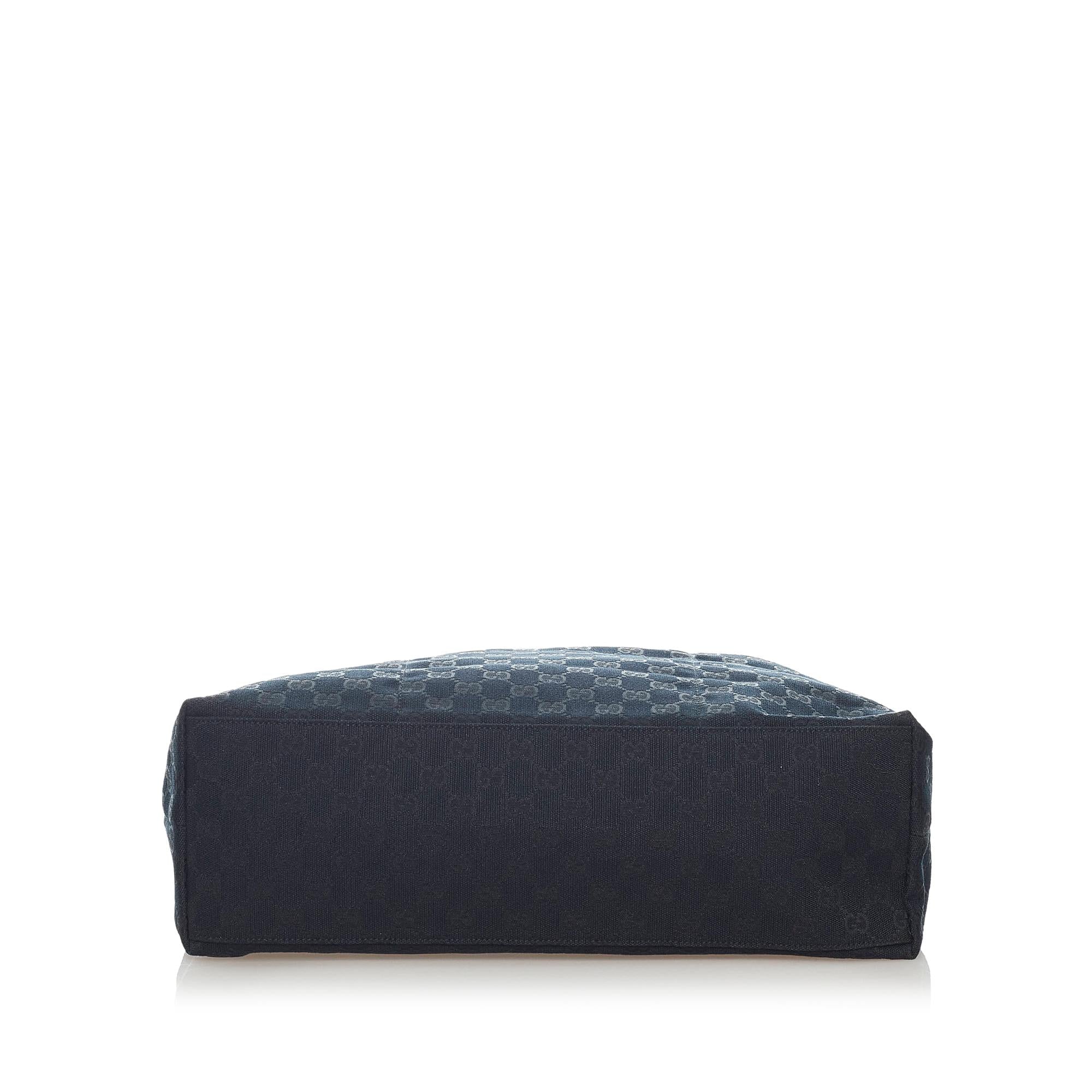 Gucci GG Canvas Web Tote Bag (SHG-32681)