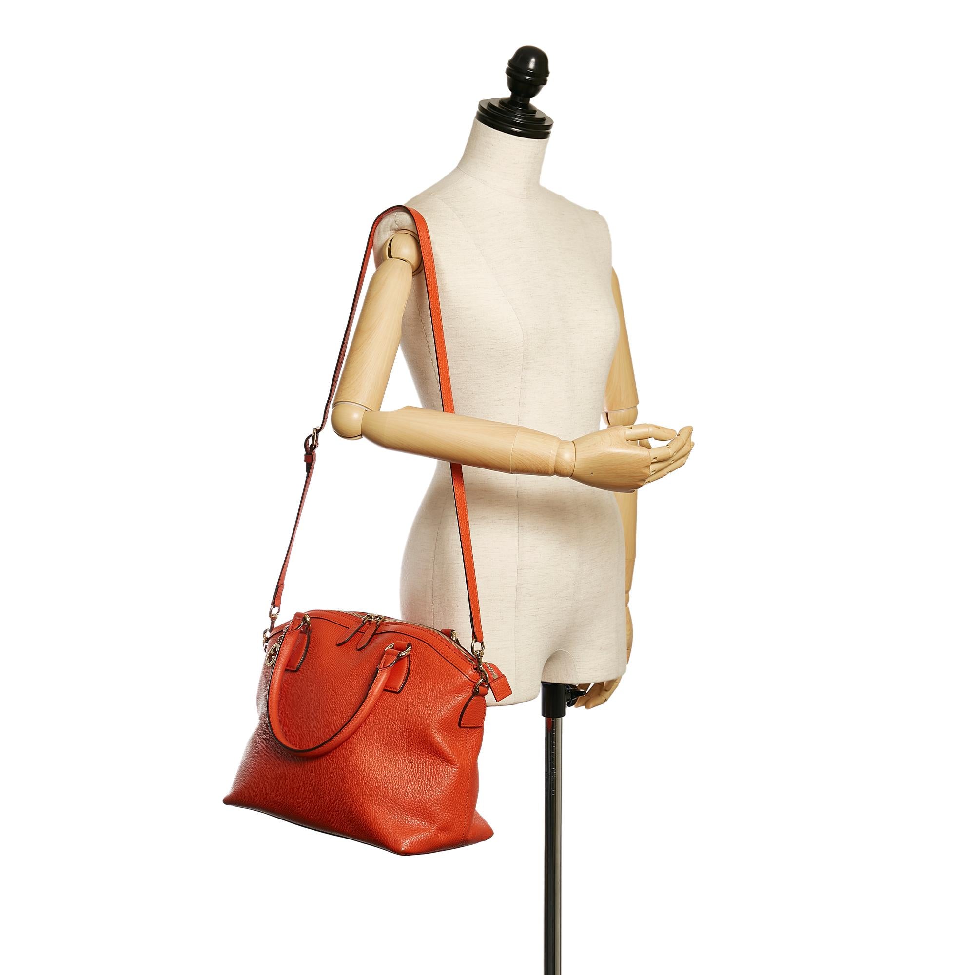 Gucci GG Charm Dome Satchel (SHG-34496)