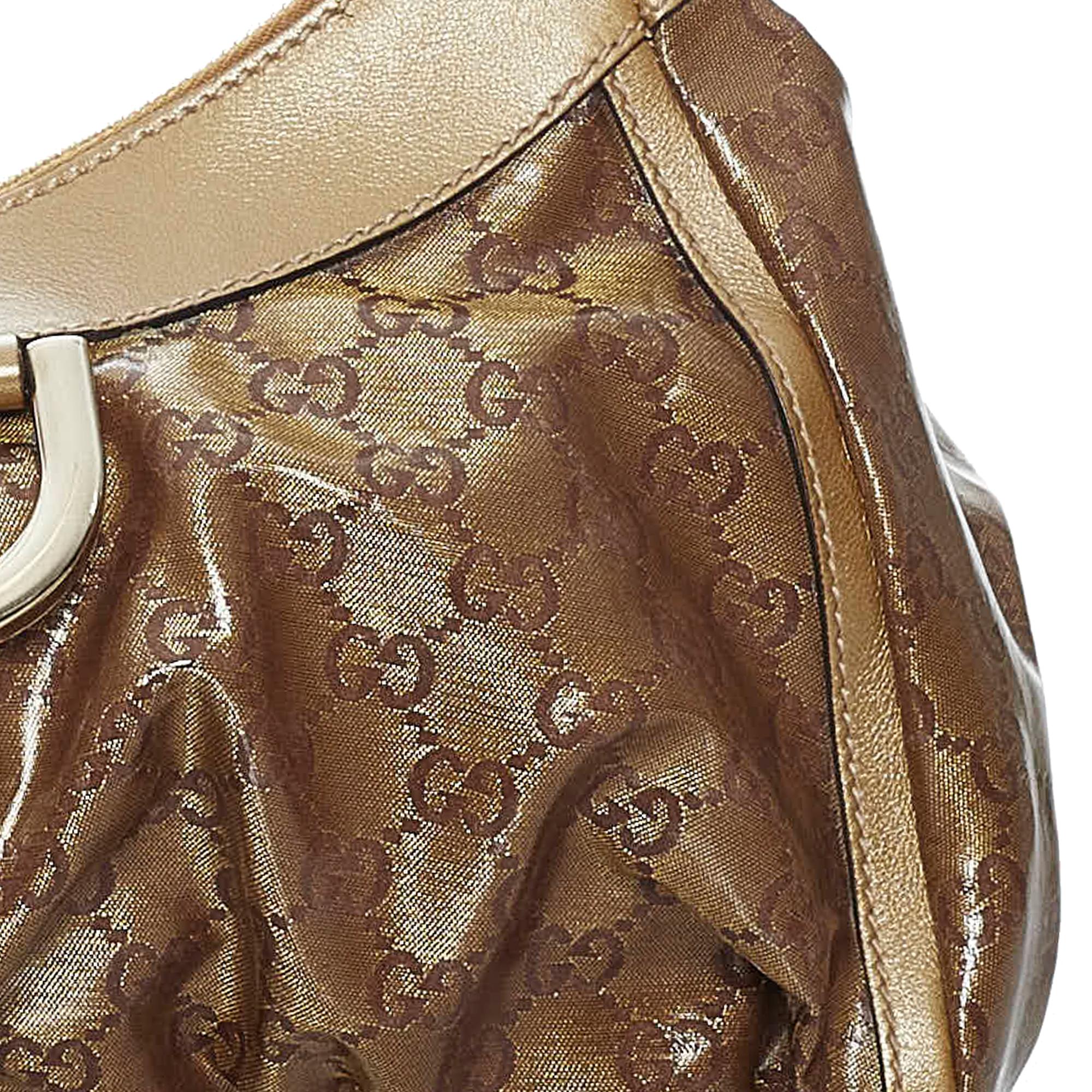 Gucci GG Crystal Abbey D-Ring Shoulder Bag (SHG-29525)