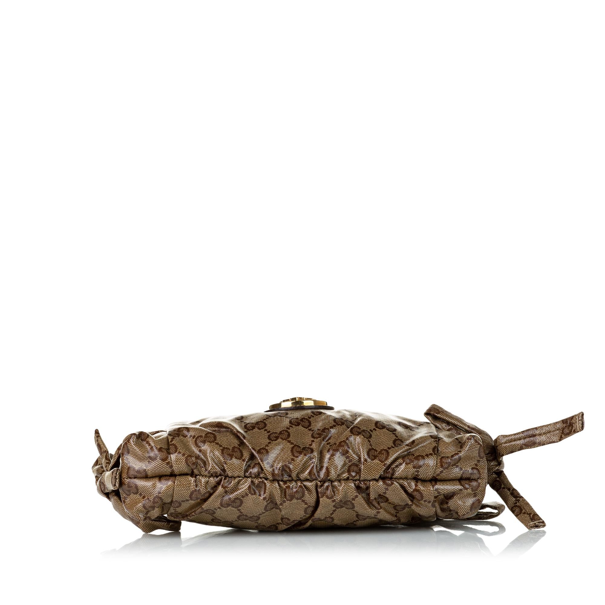 Gucci GG Crystal Hysteria Clutch Bag (SHG-32030)