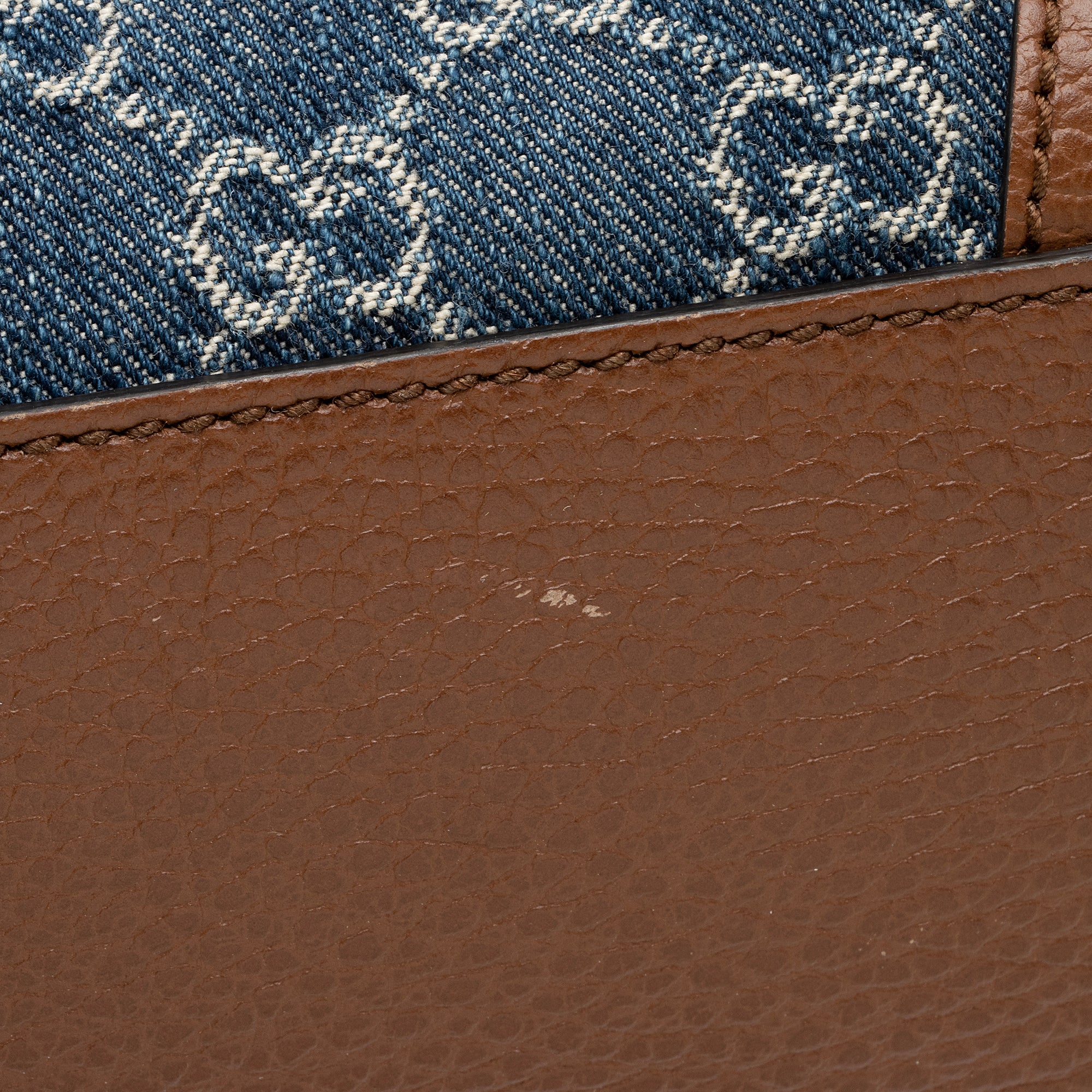 Gucci GG Denim Ophidia Medium Tote (SHF-DAKiQf)