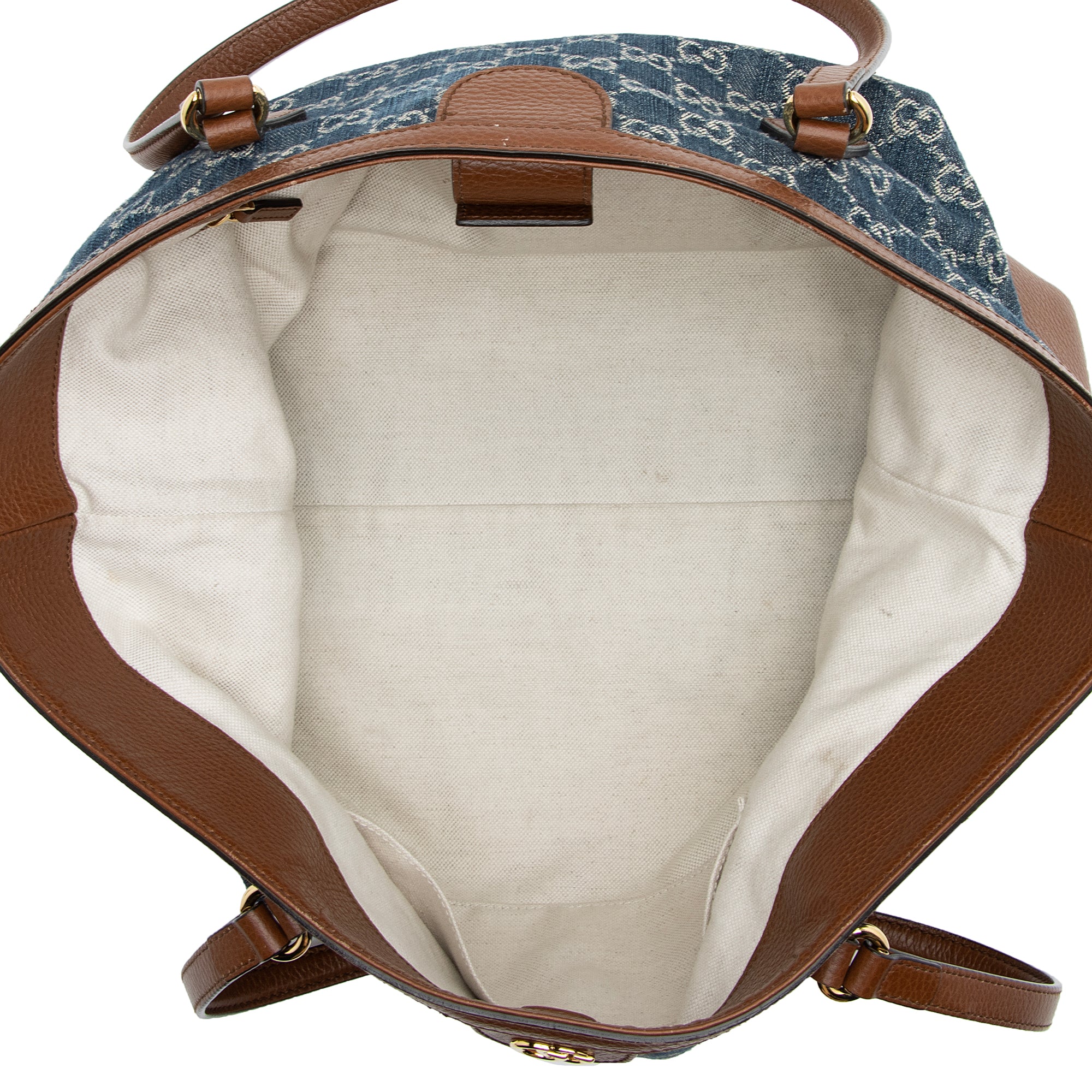 Gucci GG Denim Ophidia Medium Tote (SHF-DAKiQf)