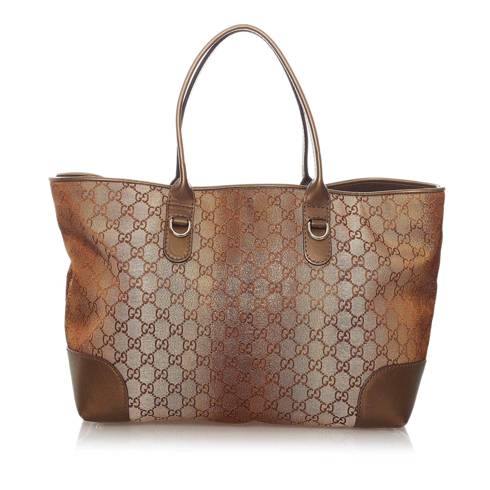 Gucci GG Lurex Heart Bit Tote Bag (SHG-28349)