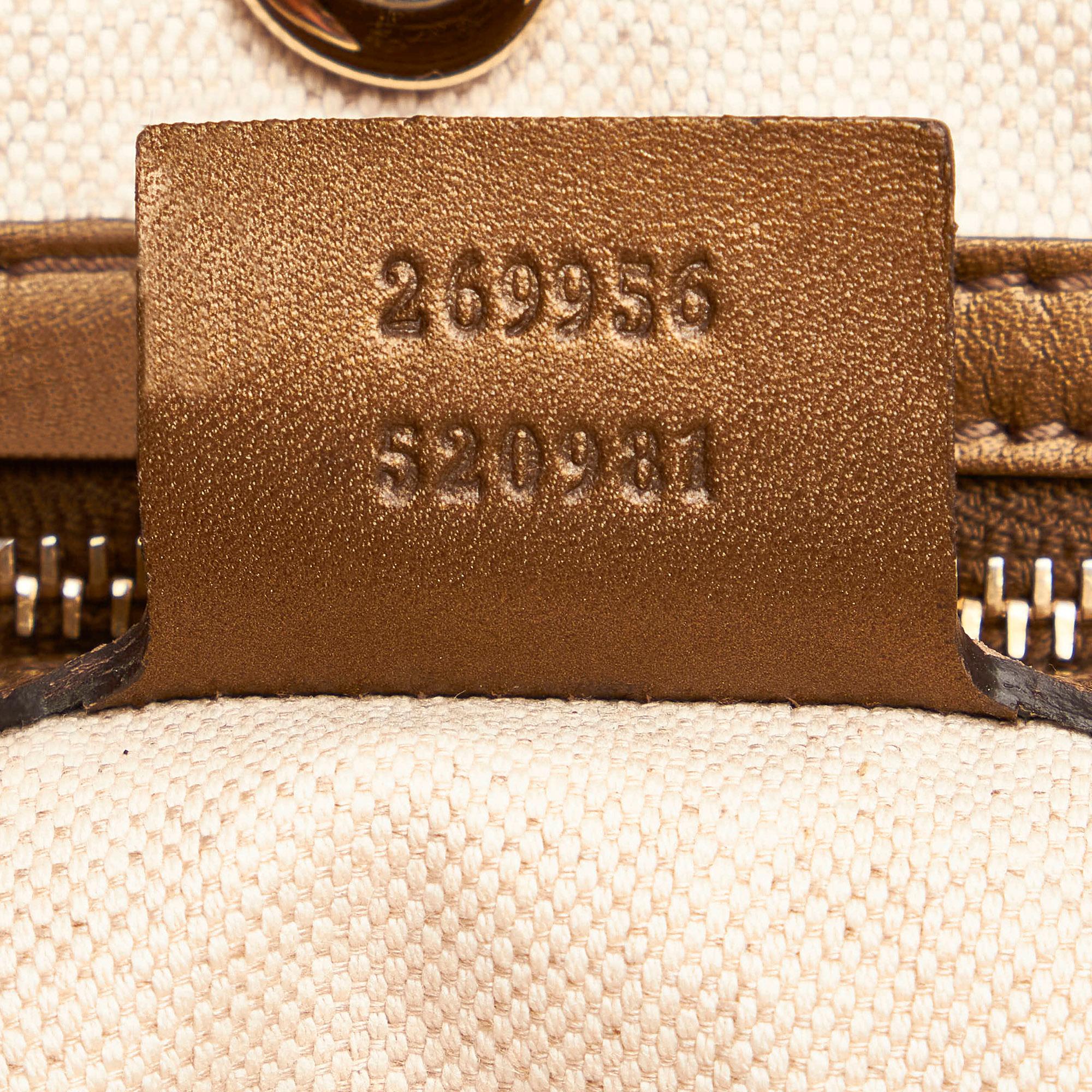 Gucci GG Lurex Heart Bit Tote Bag (SHG-28349)