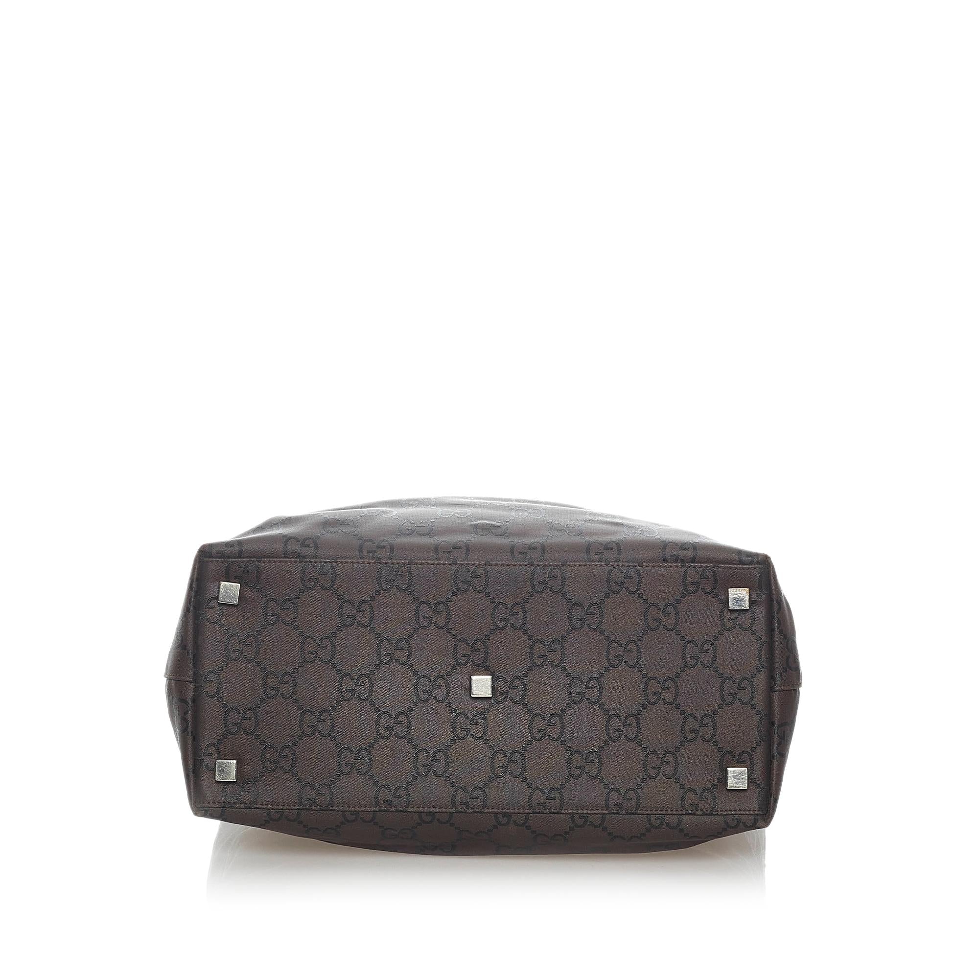 Gucci GG Nylon Satchel (SHG-32203)