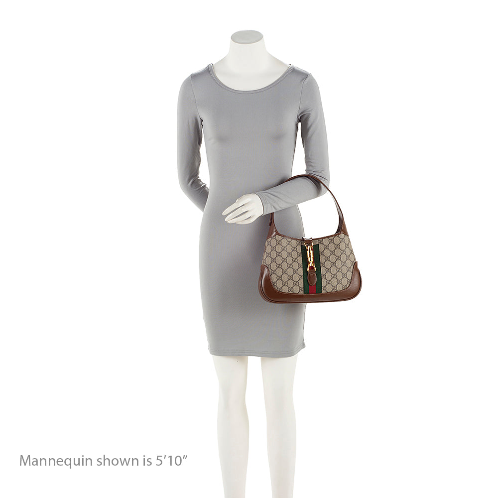 Gucci GG Supreme 1961 Jackie Small Shoulder Bag (SHF-20606)