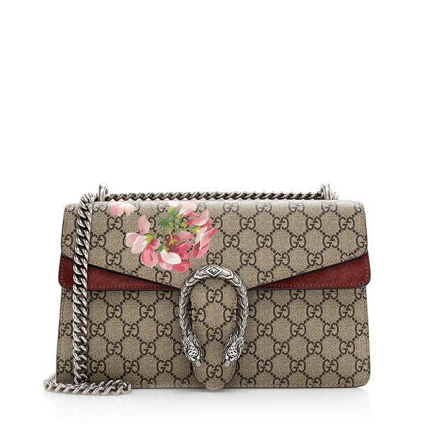 Gucci GG Supreme Blooms Dionysus Small Shoulder Bag (SHF-18805