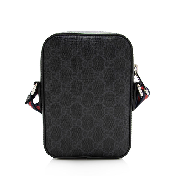 Gg supreme crossbody bag - Gucci - Men | Luisaviaroma