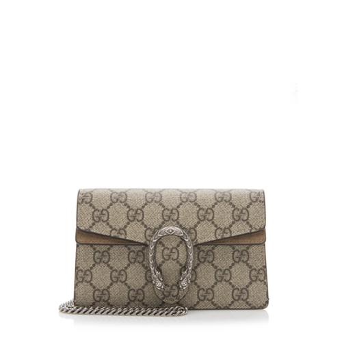 Gucci GG Supreme Dionysus Super Mini Bag (SHF-dkDI65)