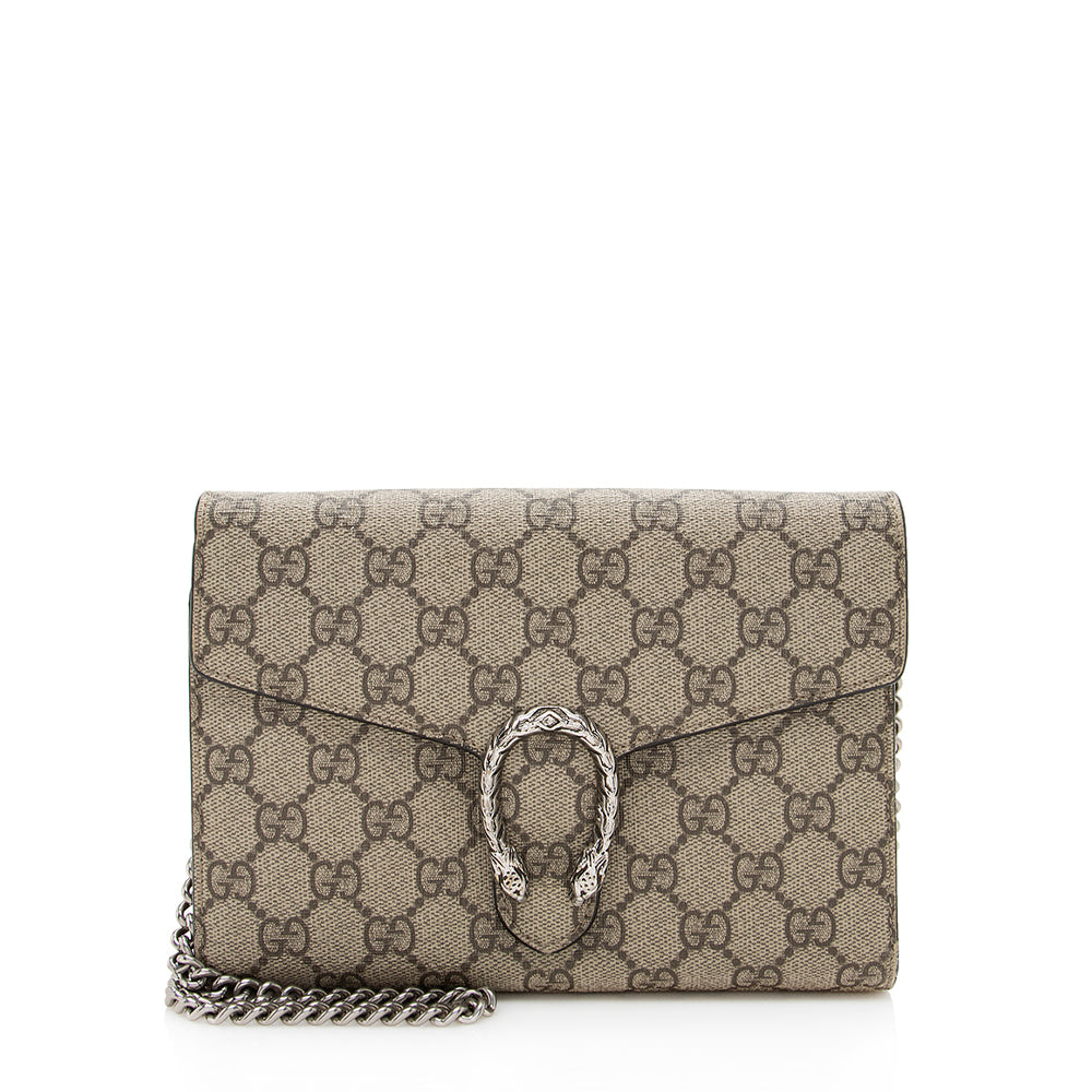Gucci GG Supreme Dionysus Wallet on Chain Bag (SHF-19677)