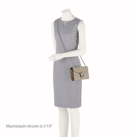 Gucci GG Supreme Dionysus Wallet on Chain Bag (SHF-19677)