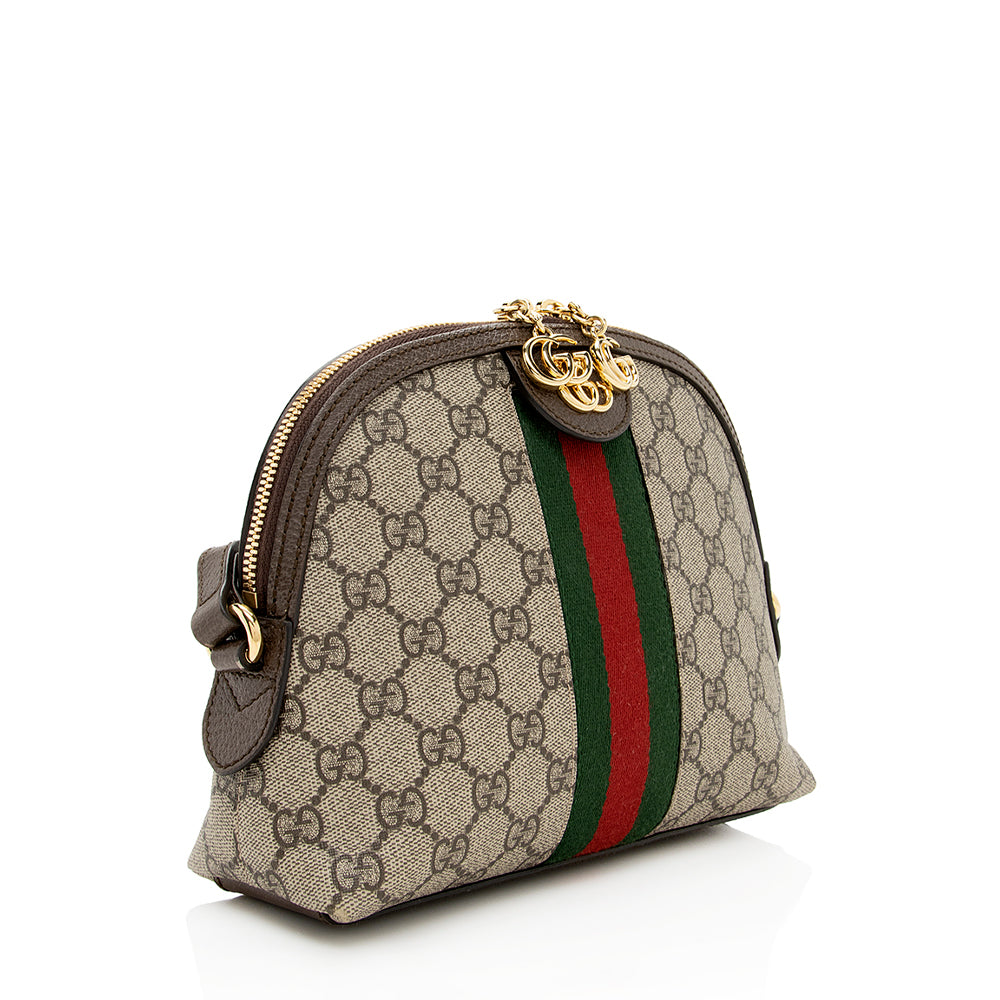 Gucci GG Supreme Ophidia Dome Small Shoulder Bag (SHF-18946)