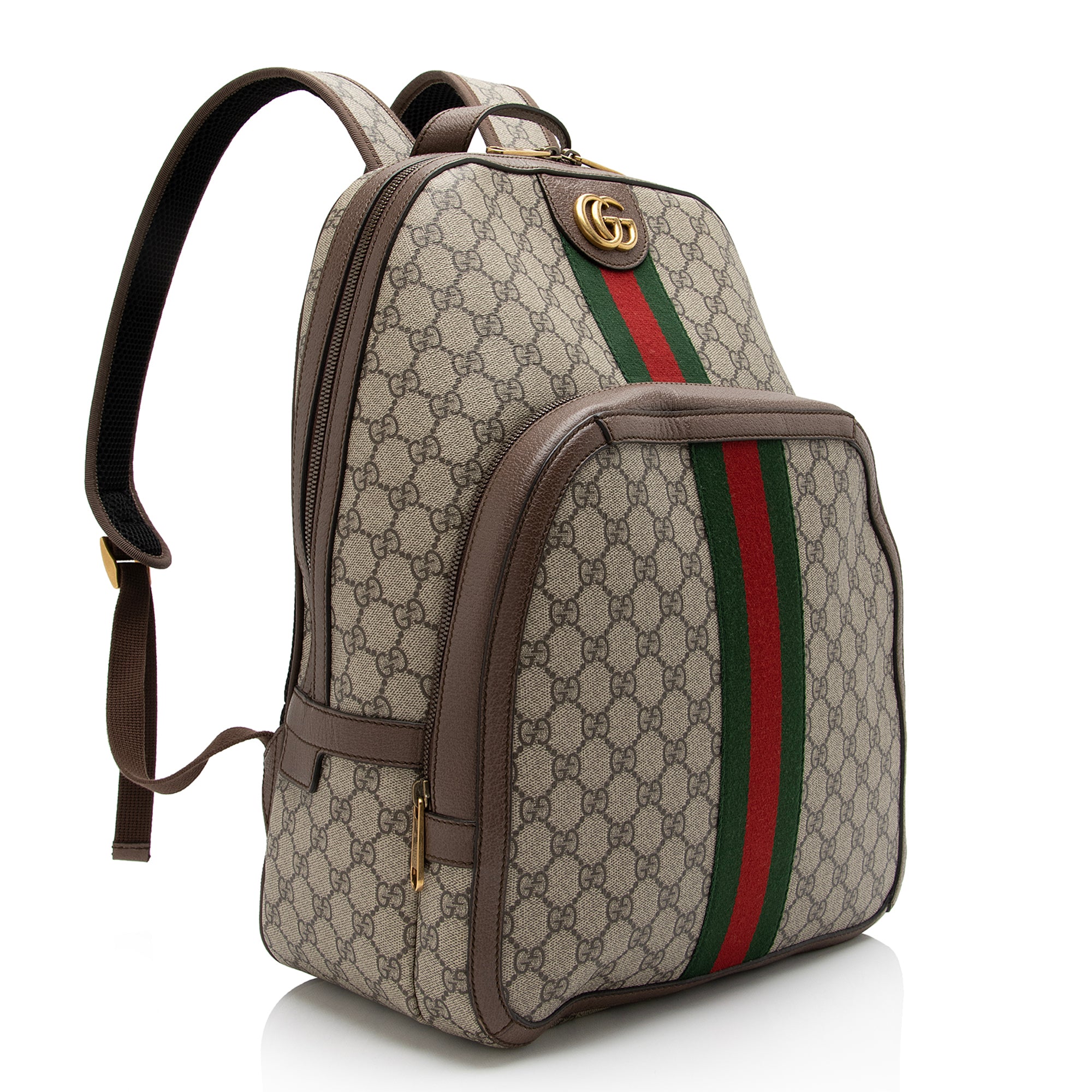 Gucci GG Supreme Ophidia Medium Backpack (SHF-MS84y9)