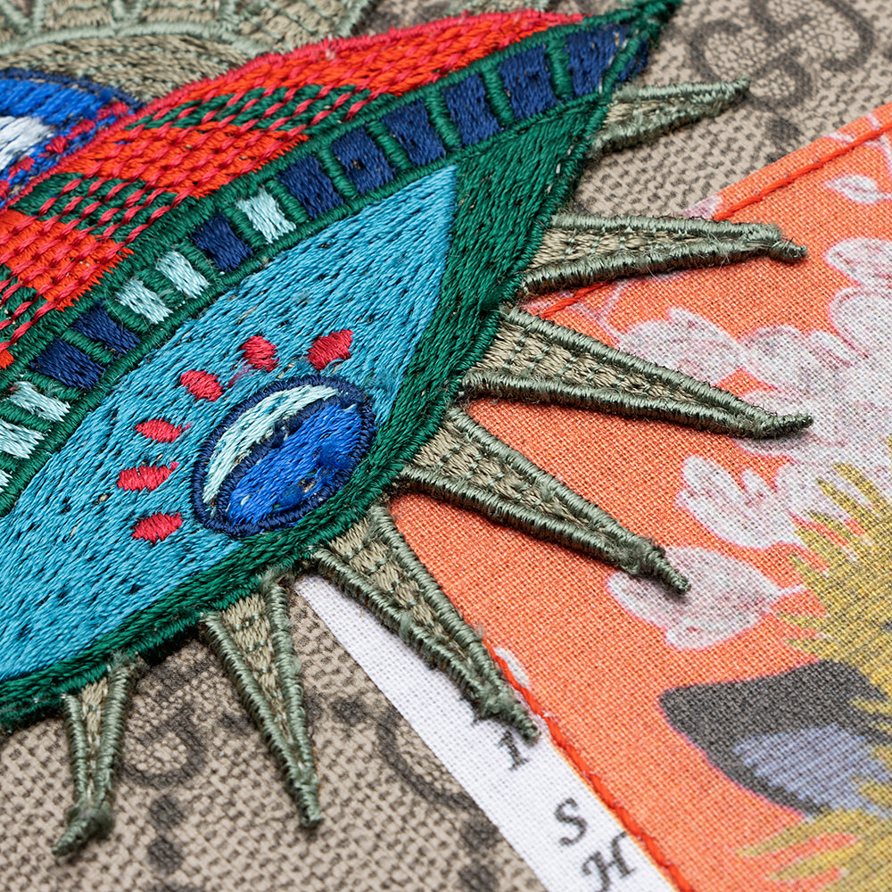 Gucci GG Supreme North South Soft Courrier Tote (SHF-22082)