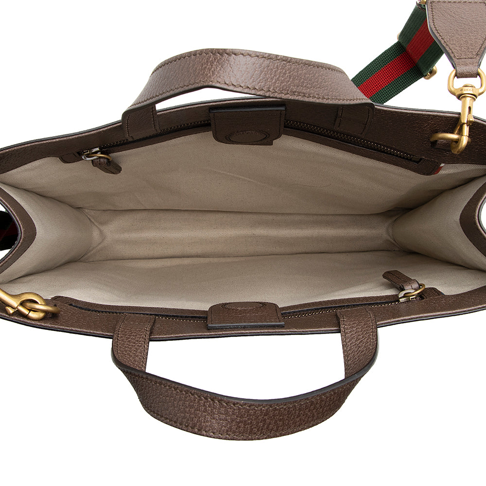 Gucci GG Supreme North South Soft Courrier Tote (SHF-22082)