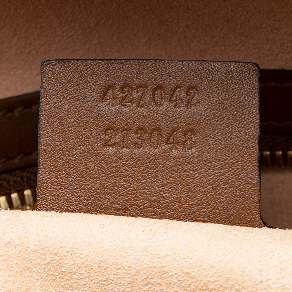 Gucci GG Supreme Souvenir Garden Bee Flower Backpack (SHF-21666)