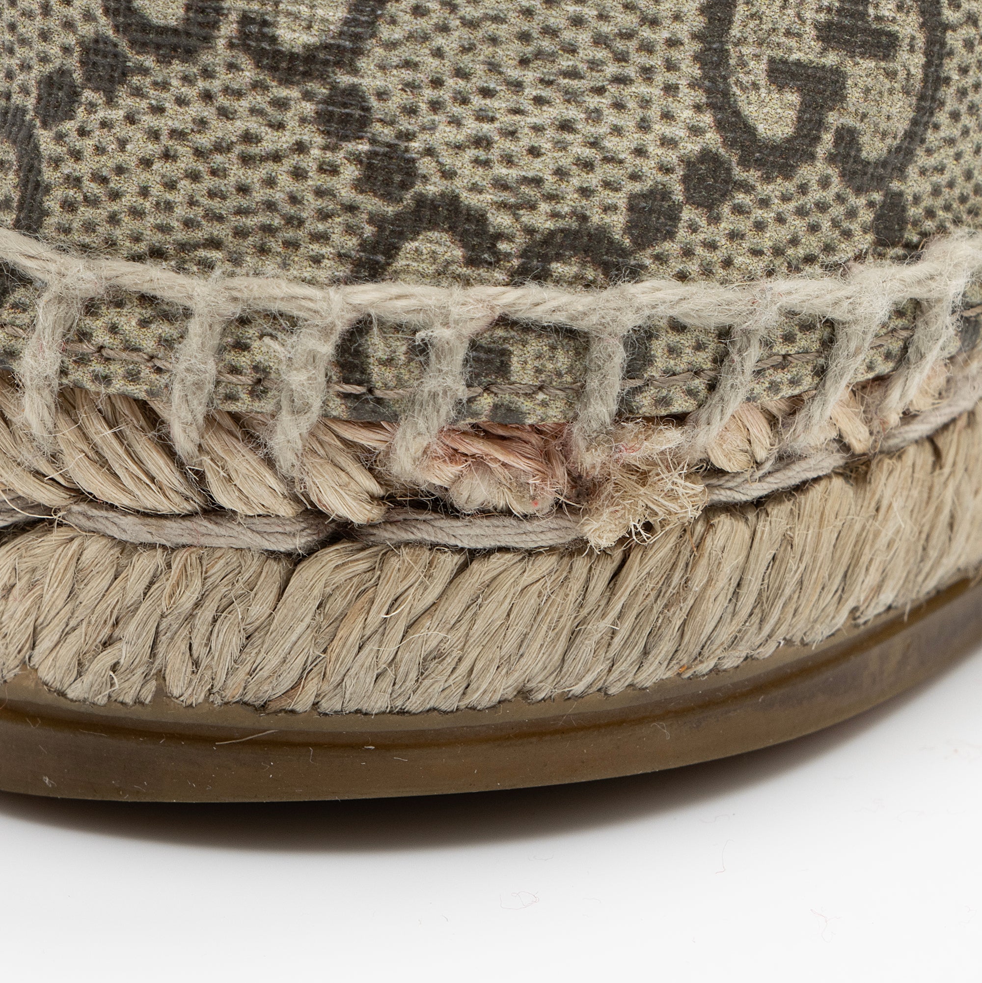 Gucci GG Supreme Tian Espadrilles - Size 7.5 / 37.5 (SHF-23130)