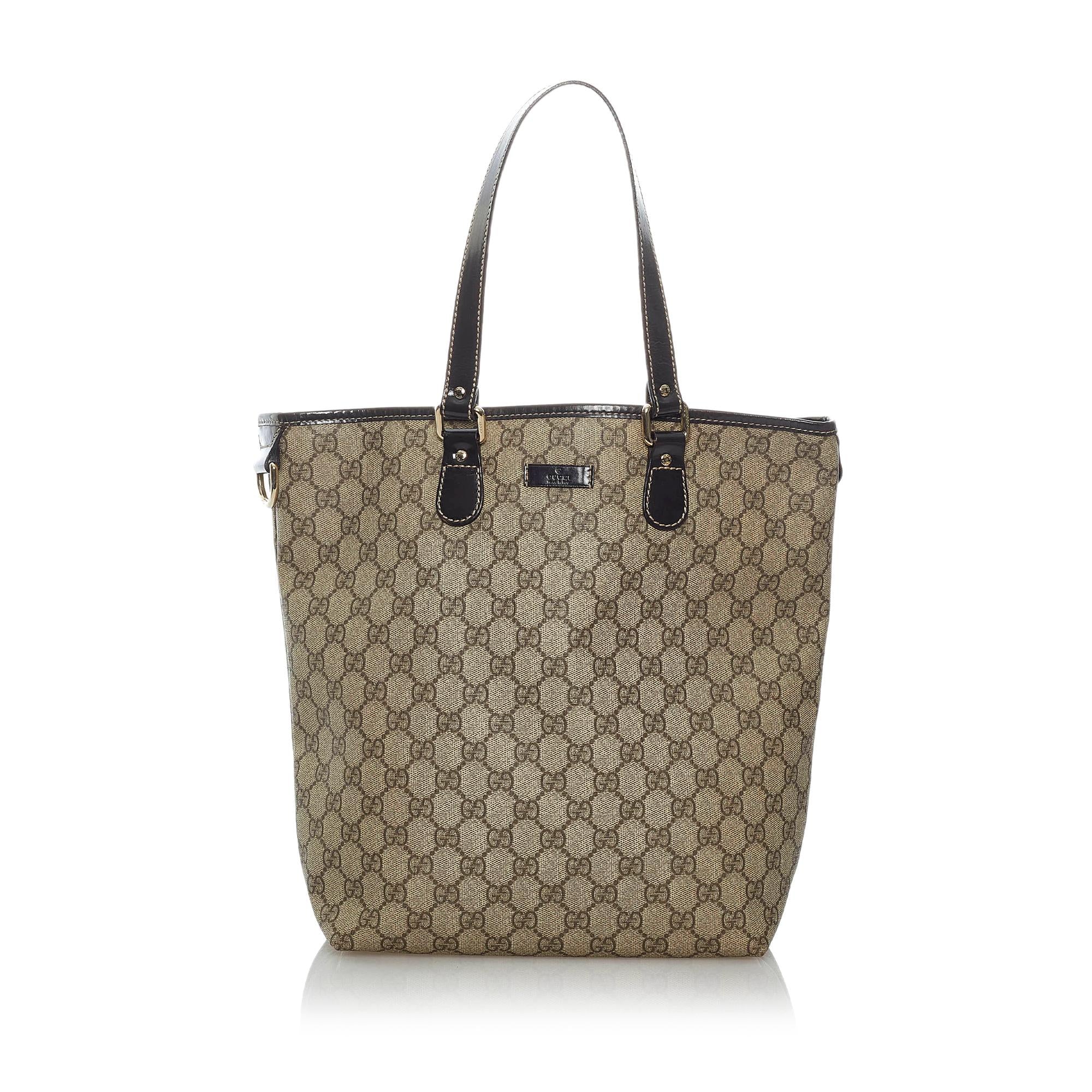 Gucci GG Supreme Tote Bag (SHG-31415)