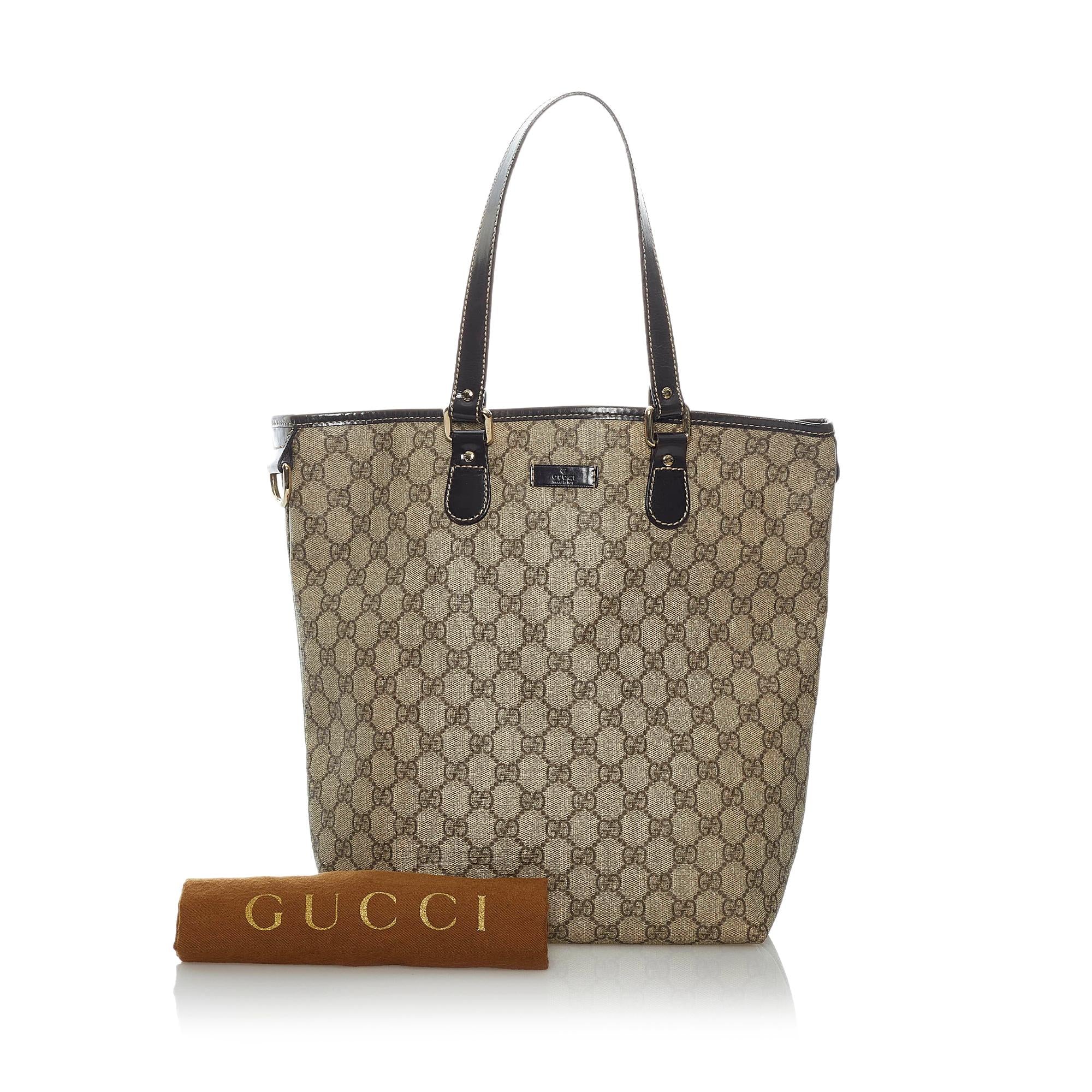 Gucci GG Supreme Tote Bag (SHG-31415)