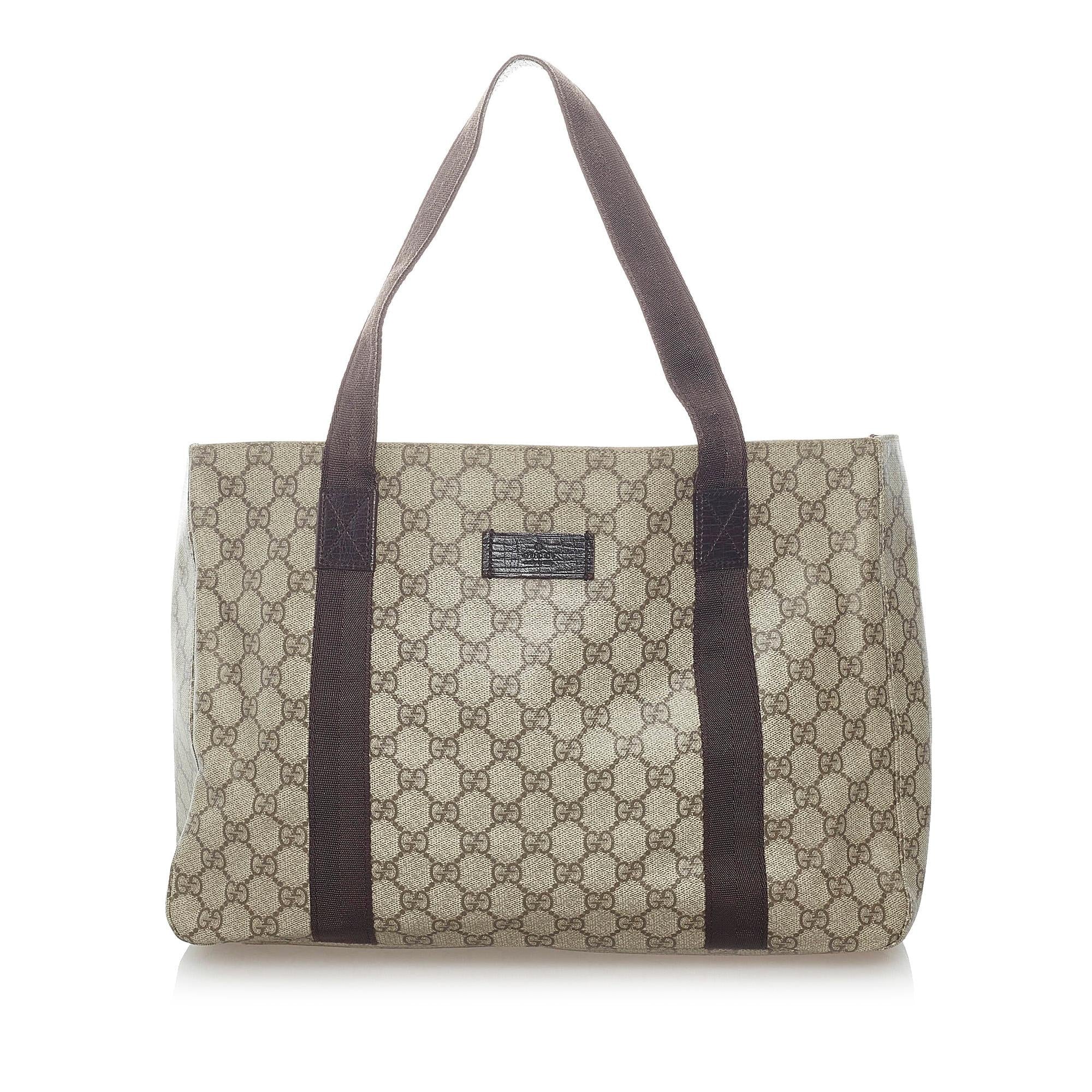 Gucci GG Supreme Tote Bag (SHG-32015)