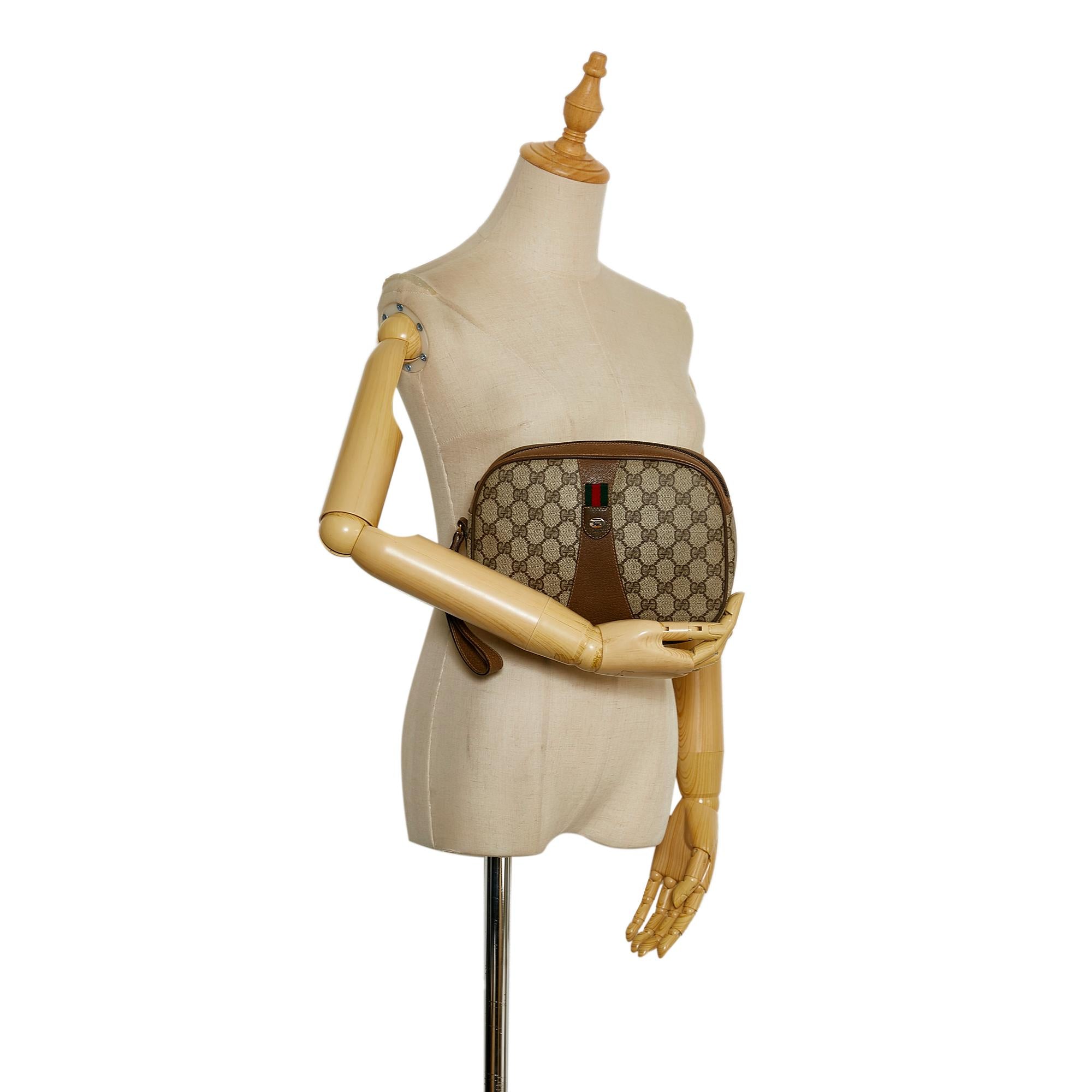 Gucci GG Supreme Web Clutch Bag (SHG-36572)