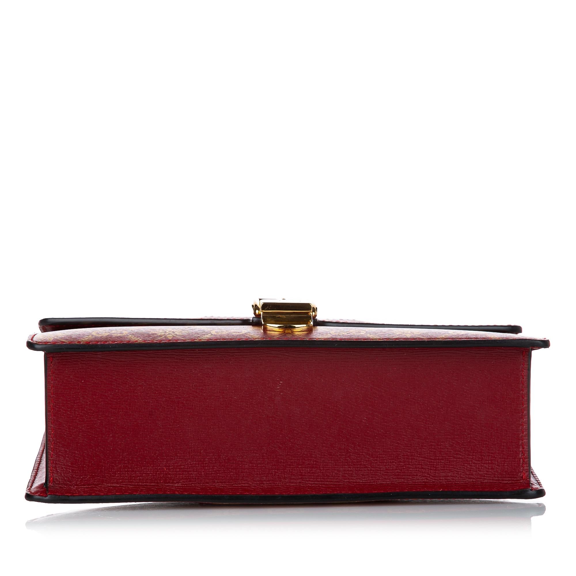 Gucci GG Sylvie Leather Crossbody Bag (SHG-30454)