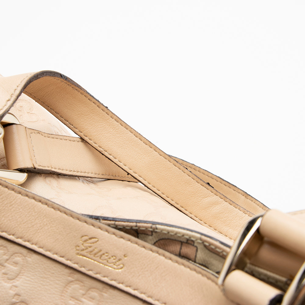 Gucci Guccisima Leather Abbey Large Tote (SHF-14716)