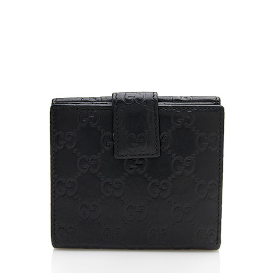 Gucci Guccissicma Compact Wallet (SHF-23885)