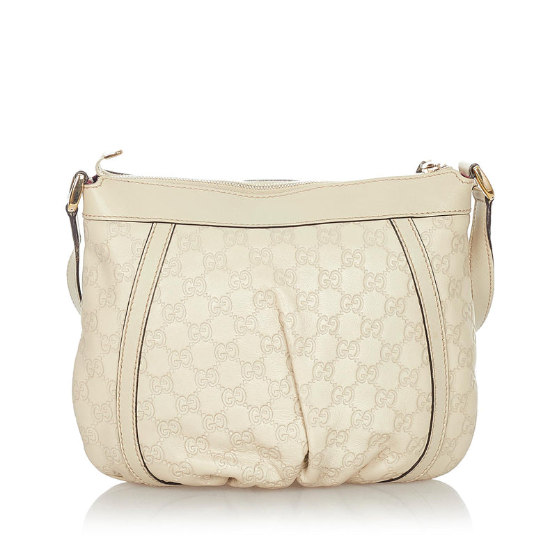 Gucci Guccissima Abbey D-Ring Crossbody Bag (SHG-23698)