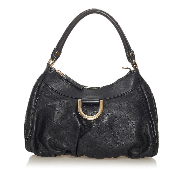 Gucci Guccissima Abbey D-Ring Shoulder Bag (SHG-27352)