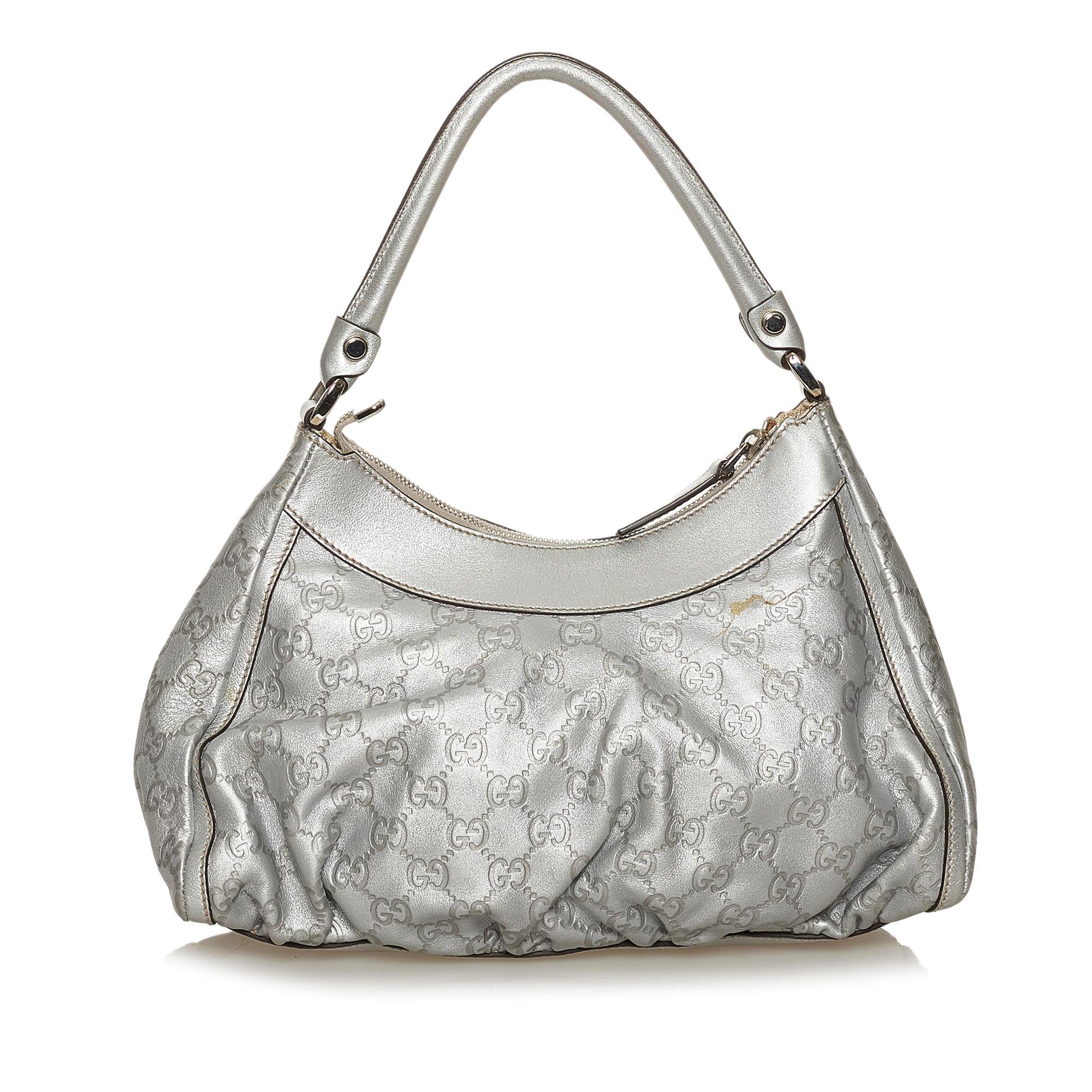 Gucci Guccissima Abbey D-Ring Shoulder Bag (SHG-28970)