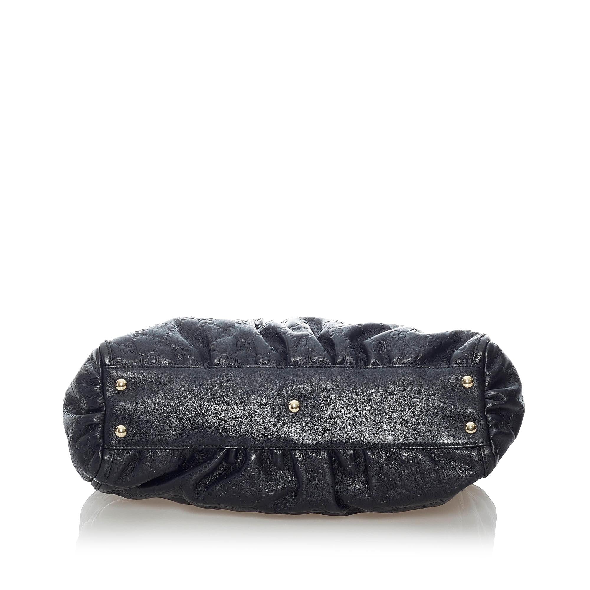 Gucci Guccissima Abbey D-Ring Shoulder Bag (SHG-32003)