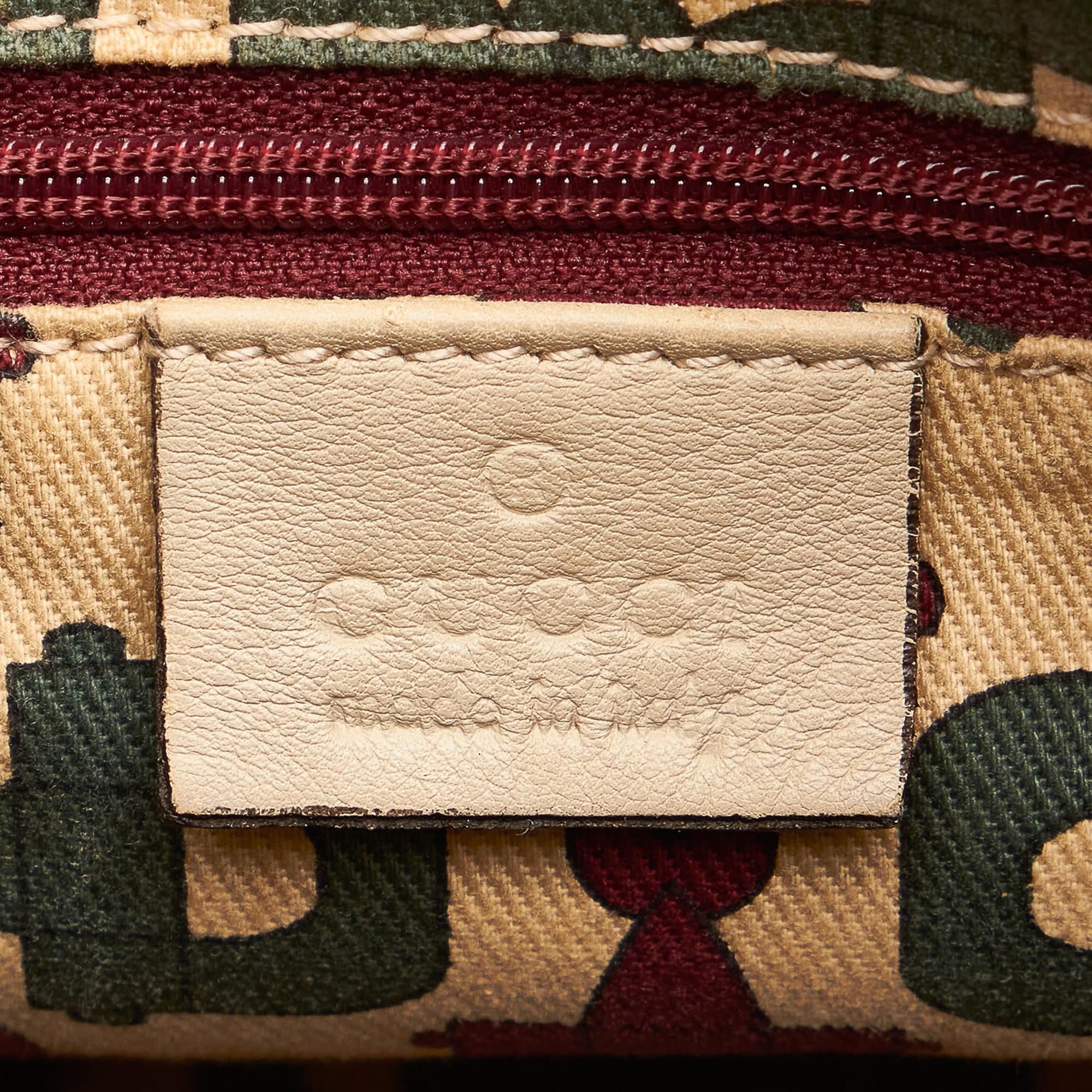 Gucci Guccissima Abbey D-ring Leather Bag (SHG-28359)