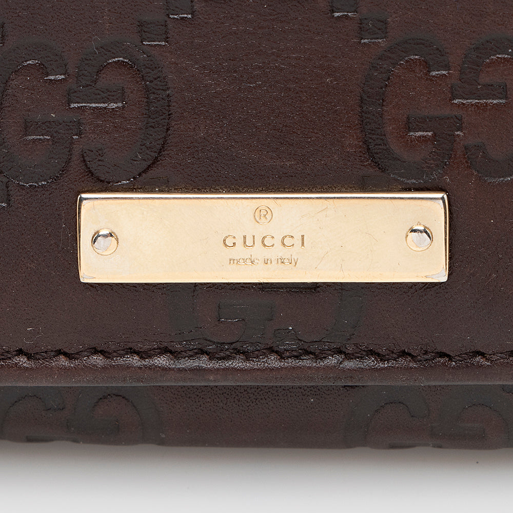 Gucci Guccissima Continental Wallet - FINAL SALE (SHF-19687)