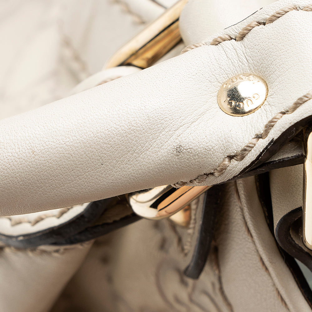 Gucci Guccissima Leather Sukey Medium Tote (SHF-19551)